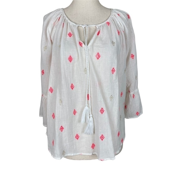Aerie Embroidered Tunic Top - Picture 1 of 8